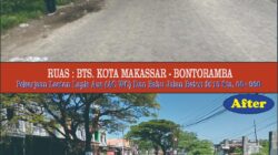 Ruas Jalan Strategis di Gowa, Takalar, Jeneponto hingga Bone Terus Ditangani