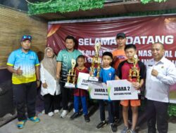 Seleksi Panjat Tebing O2SN Makassar Rampung, Juara dari SMP Hang Tuah dan SMPN 18 Melaju ke Provinsi