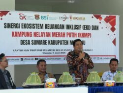OJK Sulselbar Perkuat Inklusi Keuangan dan Pemberdayaan Ekonomi Masyarakat Pesisir di Desa Sumare