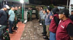 Jaga Ketertiban Umum, Camat Wajo Pimpin Patroli Malam