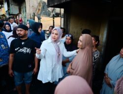Fatmawati Rusdi Tinjau Lokasi Kebakaran Mangasa, Pastikan Kebutuhan Korban Segera Terpenuhi