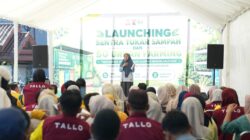 Ketua Dewan Lingkungan Hidup Launching Sentra Tukar Sampah dan 50 Urban Farming di Tallo