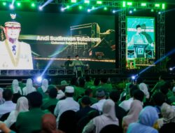 Hadiri Pelantikan DPW PPP Sulsel, Gubernur Andi Sudirman Ajak Perjuangkan Dukungan Pusat untuk Pembangunan Daerah