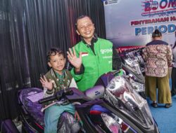 Rezeki Mitra Ojol dari MyPertamina, 25 Yamaha Lexi Dibagikan pada BOOM Periode 1