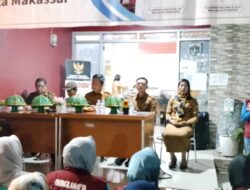 Camat Biringkanaya Maharuddin Tinjau Posko Kamtibmas Kelurahan Bakung, Bahas Pengelolaan Sampah dan Urban Farming