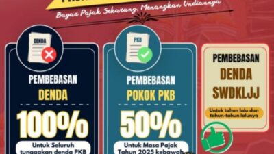 Program Diskon Pajak Kendaraan Bermotor Yang Dilakukan Bapenda Sulsel Berhasil Dongkrak PAD  