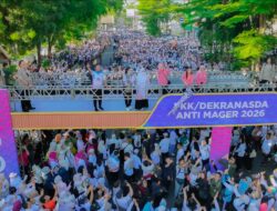 Puluhan Ribu Warga Ikuti Jalan Sehat Anti Mager, Ketua Dekranas: Luar Biasa Antusiasme Masyarakat Sulsel