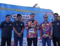 Wali Kota Makassar Lepas dan Meriahkan Peserta Indomaret Fun Run 2026