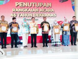 Mendagri Tito Karnavian Tutup Syukuran 46 Tahun Dekranas dengan Membunyikan Jalappa