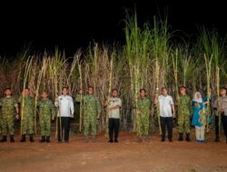 Panen Raya Tebu Bersama Presiden, Gubernur Sulsel Apresiasi Peran TNI Wujudkan Swasembada Pangan