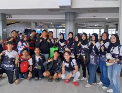 Anggota DPRD Makassar Hj Umiyati Lepas 19 Atlet IPSI Makassar Bertarung di Malang Championship VI