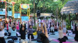 BWP Nature Yoga Kembali Digelar, Wujud Komitmen Bugis Waterpark Adventure Mendukung Gaya Hidup Sehat dan Aktif