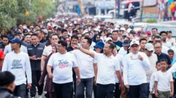 Jalan Sehat Anti Mager Toraja Utara, Gubernur Sulsel Jadi Rebutan Swafoto