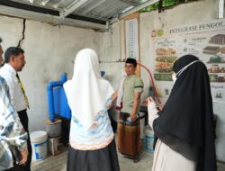 Melinda Aksa Apresiasi Warga Sulap Rumah Menjadi Pusat Pengolahan Sampah Organik