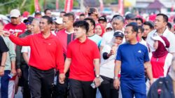 Hari Pramuka ke-65 di Bone: Gubernur Sulsel dan Mentan RI Lepas Jalan Sehat