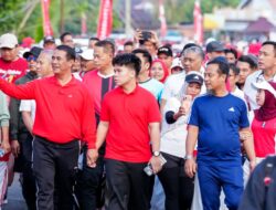 Hari Pramuka ke-65 di Bone: Gubernur Sulsel dan Mentan RI Lepas Jalan Sehat