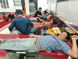 Empat Tahun Jadi Agenda Rutin, Donor Darah Masjid Nur Intan Lestari Terus Diminati Warga