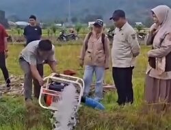 Selamatkan Lahan Pertanian di 24 Kabupaten Kota, Gubernur Sulsel: Tim Sudah Lakukan Pompanisasi di Lapangan 