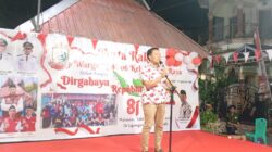 Camat Biringkanaya Hadiri Malam Pesta Rakyat RW 6 Sudiang Raya, Ajak Warga Waspada Kebakaran