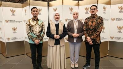 Wakil Wali Kota Makassar Aliyah Mustika Ilham Kunjungi KBRI Tokyo, Bahas Peluang Kerja Sama Makassar–Jepang