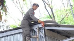Fasum Dikembalikan, Tiga Bangunan Semipermanen di Biringkanaya Ditertibkan Tanpa Gesekan