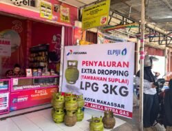 Pertamina Perkuat Pasokan LPG 3 Kg di Sulawesi Selatan dengan Extra Dropping 173.160 Tabung