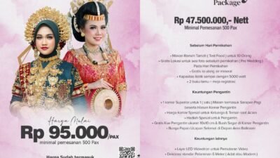 Paket Nikah Tak Harus Mahal, Dalton Makassar Hadirkan Ballroom Mewah Mulai Rp95 Ribu