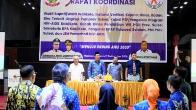 Pemkot Makassar Perkuat Sinergi dengan Pemprov Sulsel Cegah HIV-AIDS Menuju Ending AIDS 2030