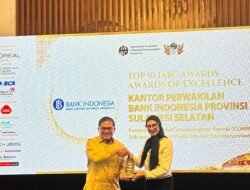 KPW BI Provinsi Sulawesi Selatan Raih Dua Penghargaan Pada IABC Indonesia Awards 2026