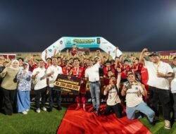 Bone Keluar Sebagai Juara 1, Gubernur Andi Sudirman Apresiasi Sportivitas di Piala Gubernur Sulsel Cup 2026