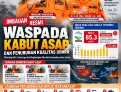 Waspada Kabut Asap, Kepala BPBD Makassar Imbau Warga Lindungi Kesehatan dan Kurangi Paparan Polisi Udara 