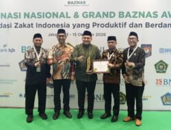 Appi Terima Penghargaan Nasional, Tegaskan Komitmen Perkuat Gerakan Zakat dan Kepedulian Sosial