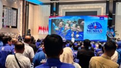 Buka Musda Demokrat Sulsel AHY Sambut Appi dan Apresiasi Pengabdian Ni’matullah