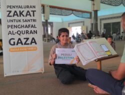 Menjaga Cahaya Al-Qur’an di Gaza: WIZ dan KITA Palestina Salurkan Zakat untuk 500 Santri Penghafal Al-Qur’an