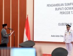 Darmawangsyah Muin Dilantik sebagai Bupati Gowa, Gubernur Sulsel Tekankan Pelayanan dan Percepatan Pembangunan